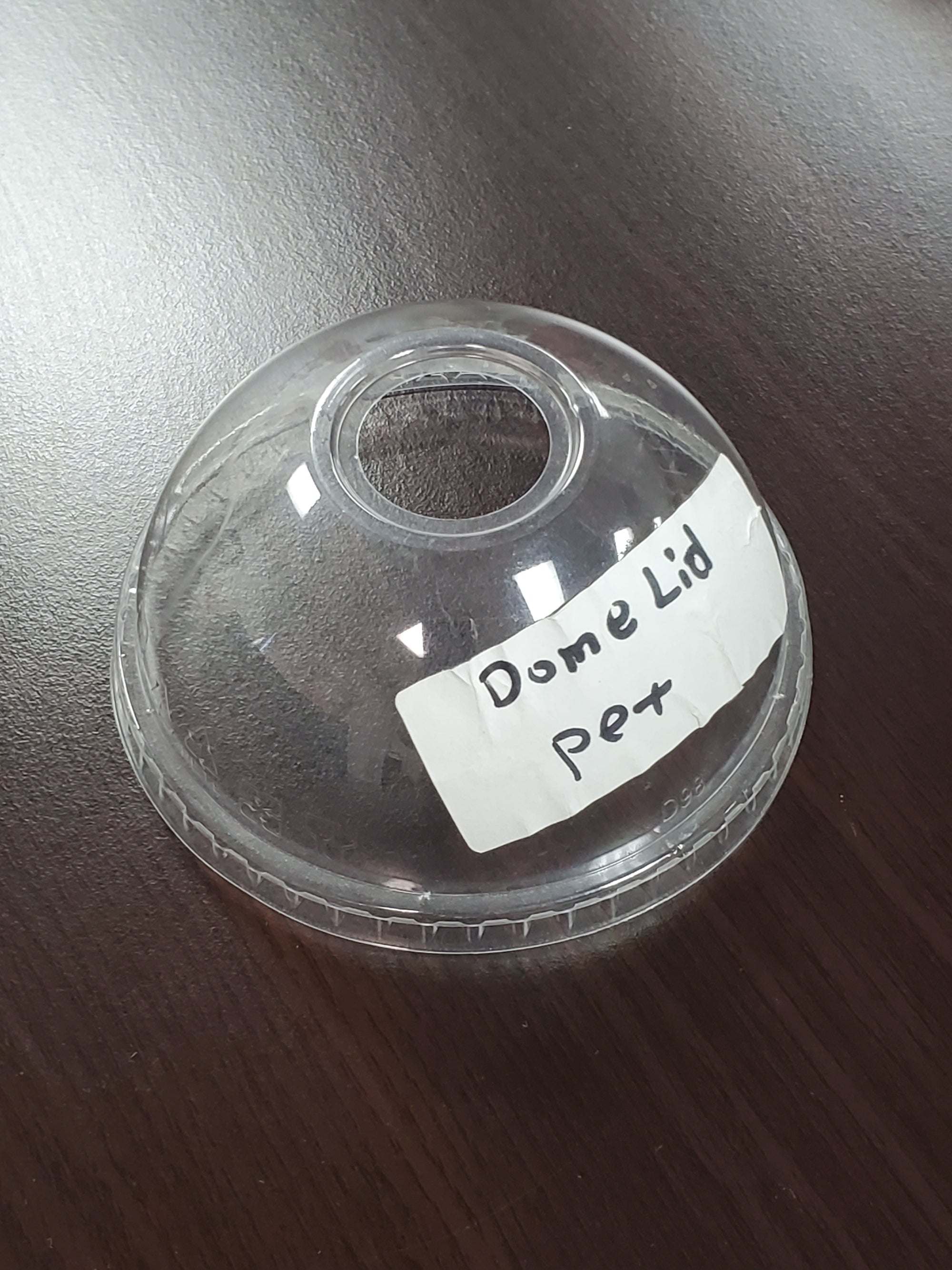 Dome Lid For PET Cup 98mm 1000 PCS (Case)