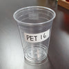 16 OZ PET Cup 98mm 1000 PCS (Case)