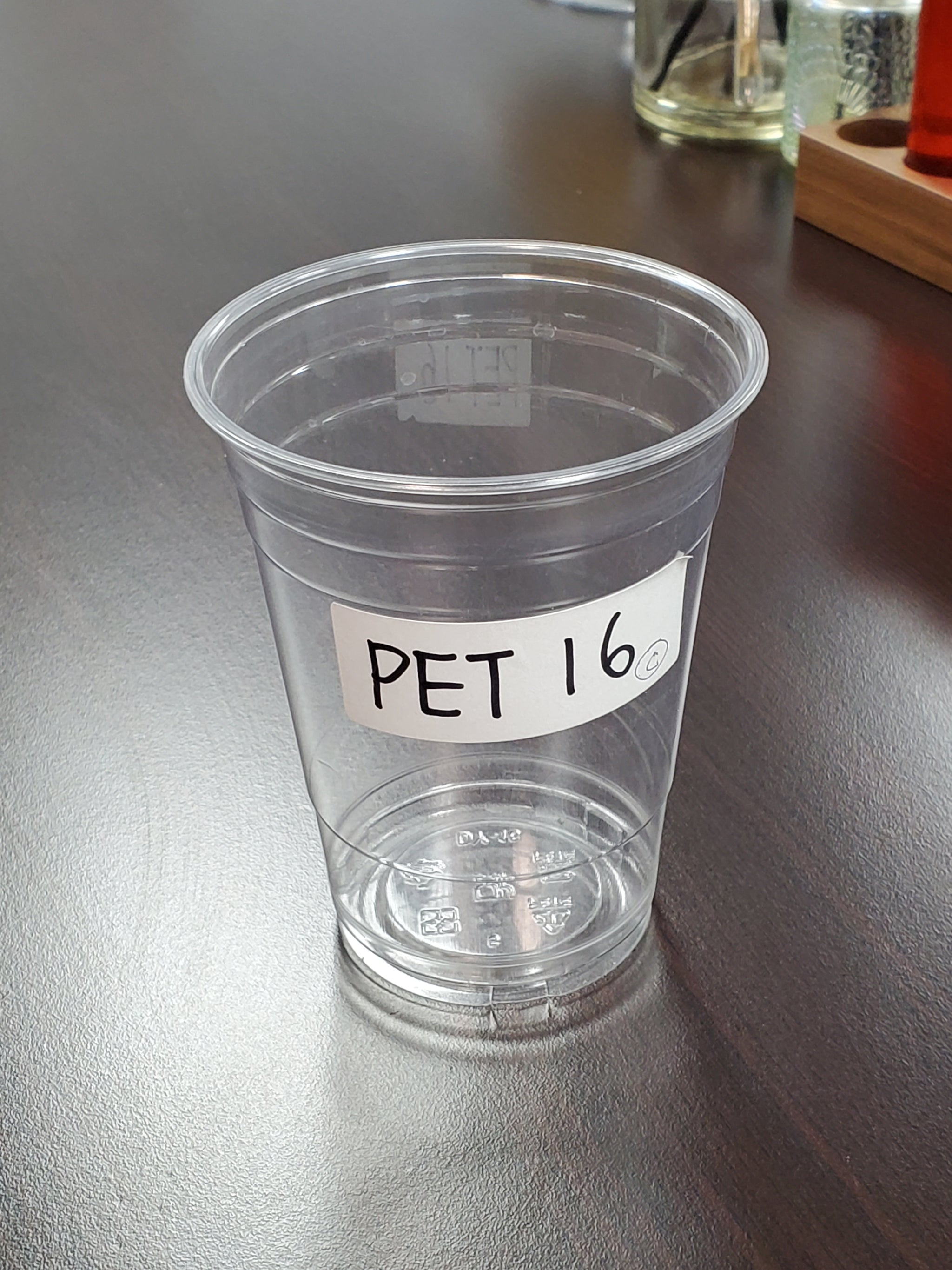 16 OZ PET Cup 98mm 1000 PCS (Case)