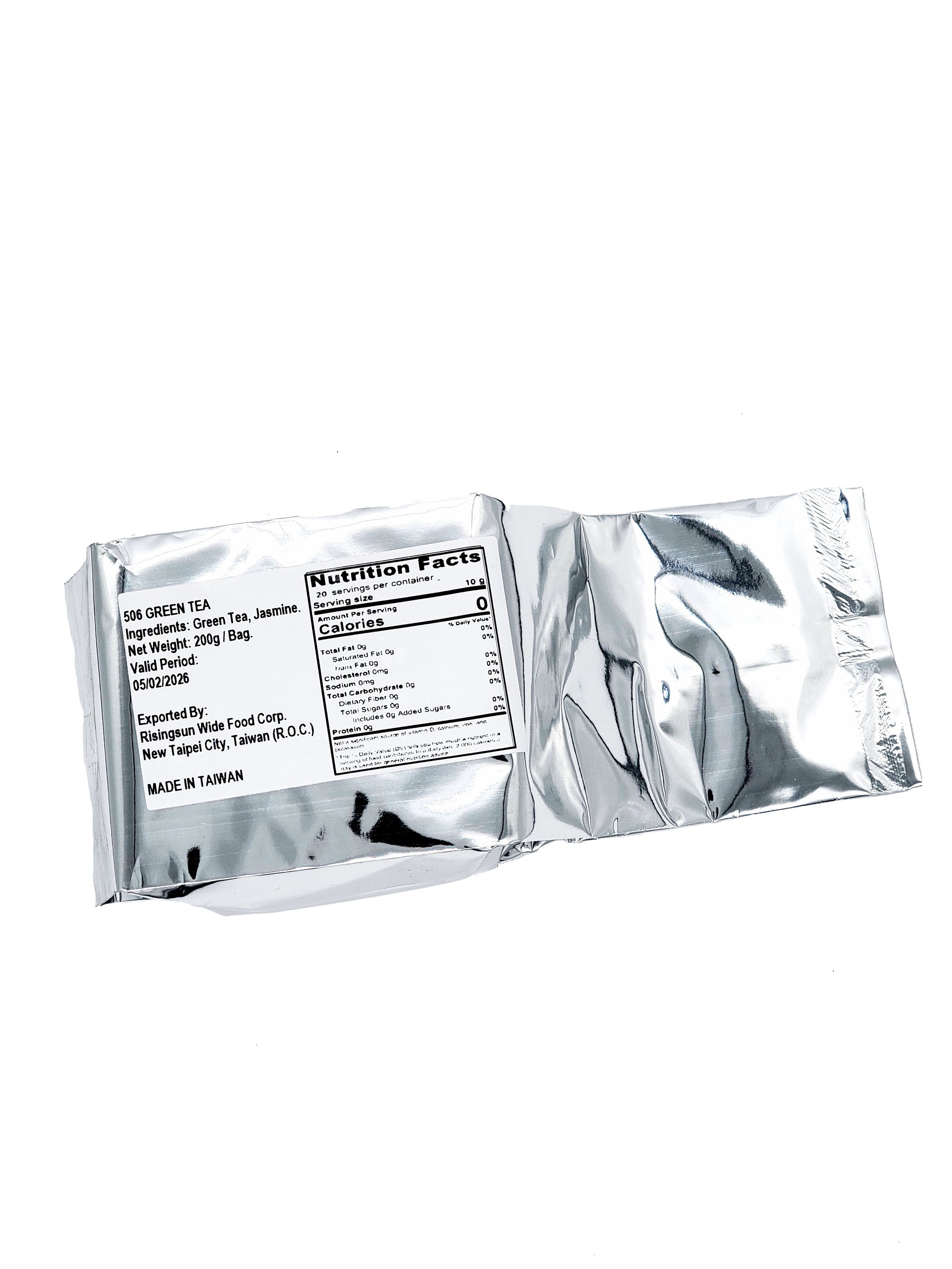 506 Green Tea Leave 200 G (Bag)