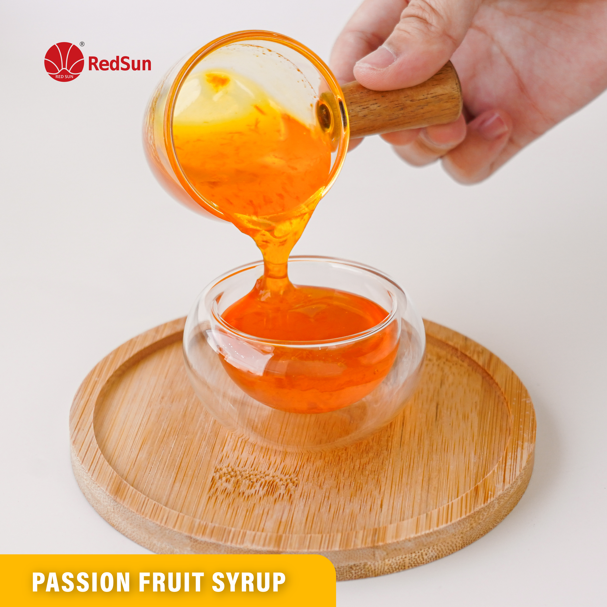 Passion Fruit Syrup 5KG (11LBS) (Bottle)