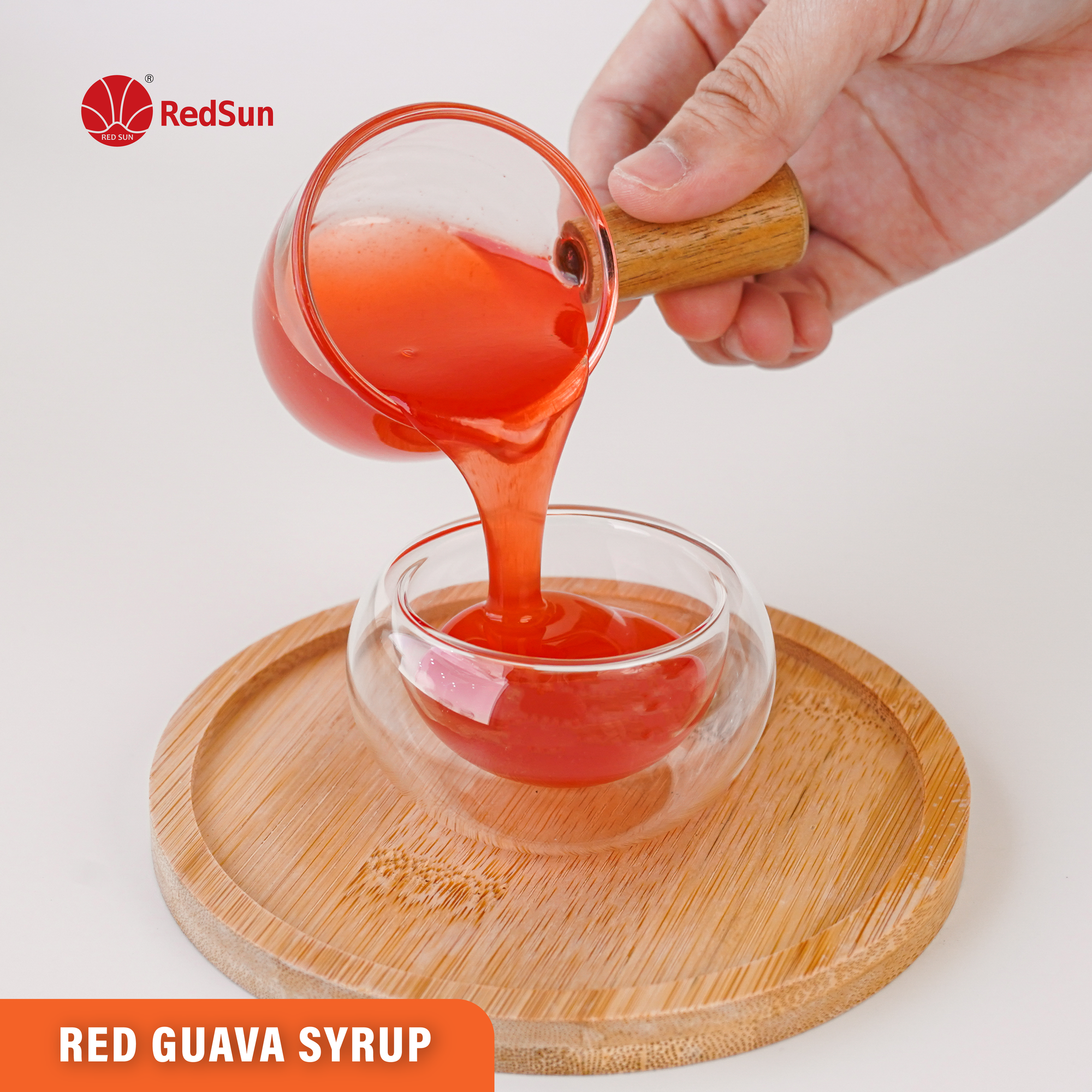 Pink Guava Syrup 5KG (11LBS) (Bottle)