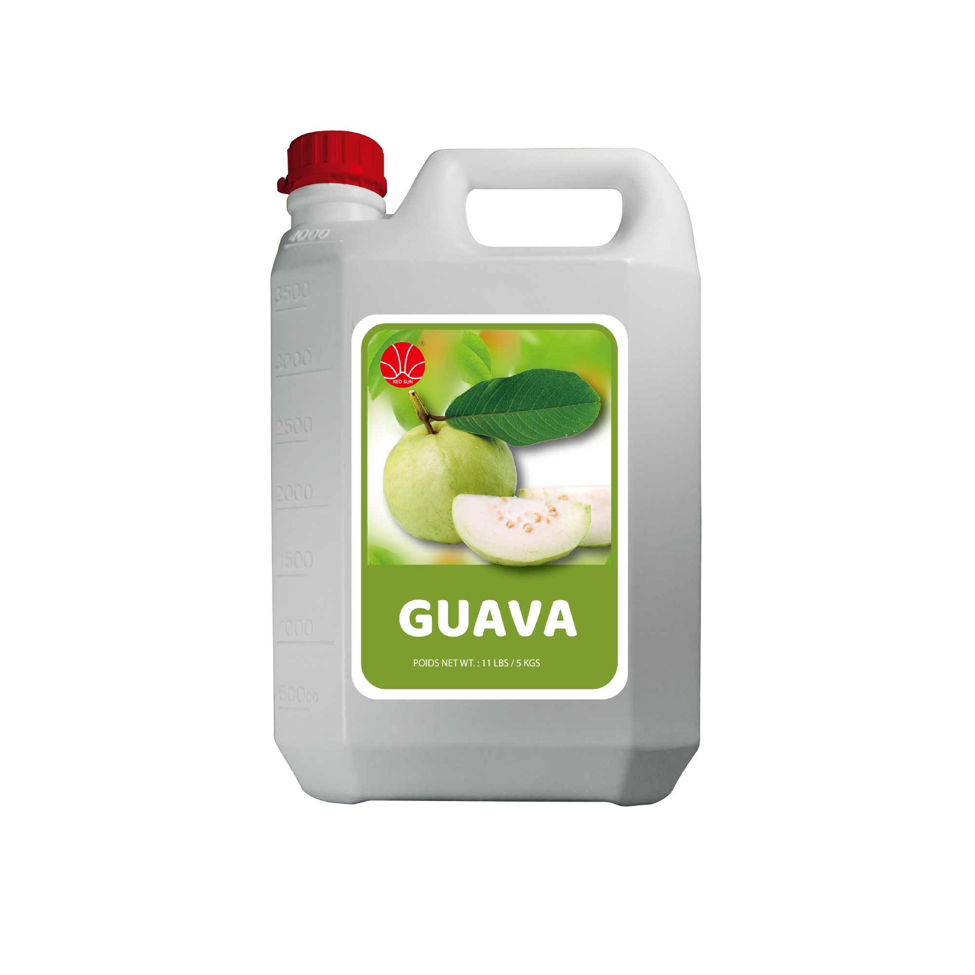 Guava Syrup 5KG (11LBS) (Bottle)
