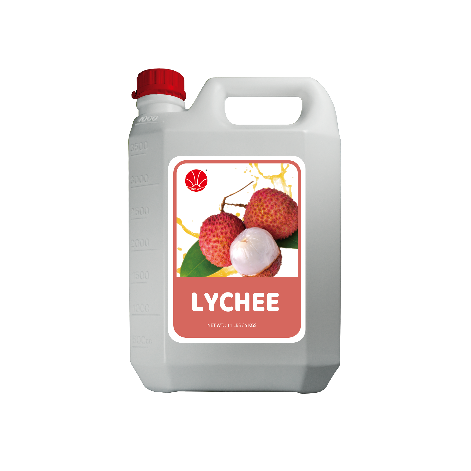 Lychee Syrup 5KG (11LBS) (Bottle)
