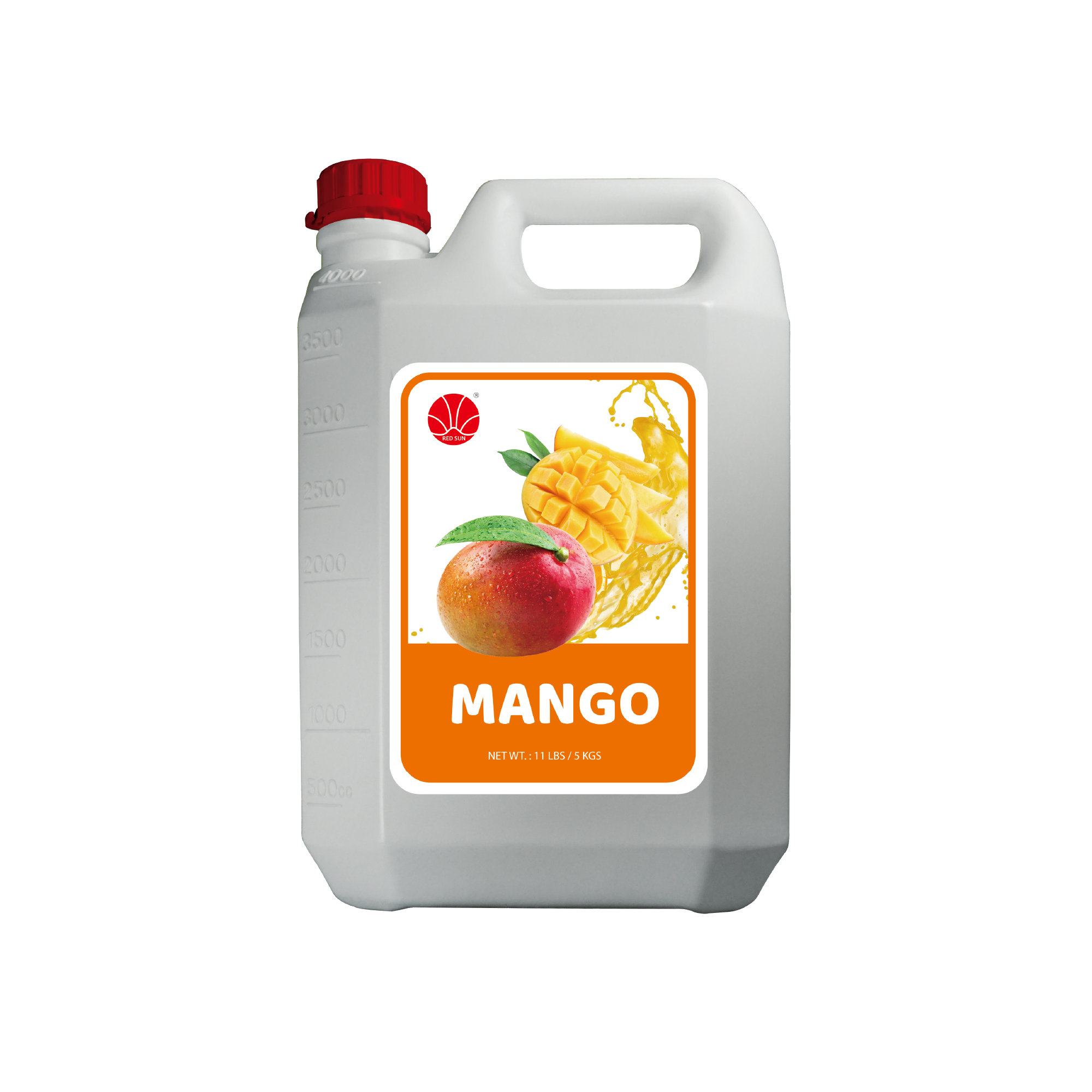 Mango Syrup 5KG (11LBS) (Bottle)
