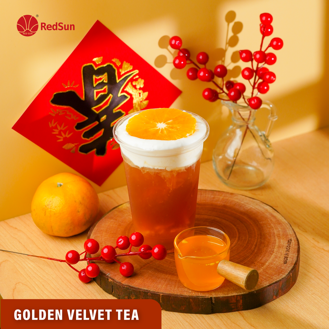 Orange Syrup 5KG (11LBS) (Bottle)