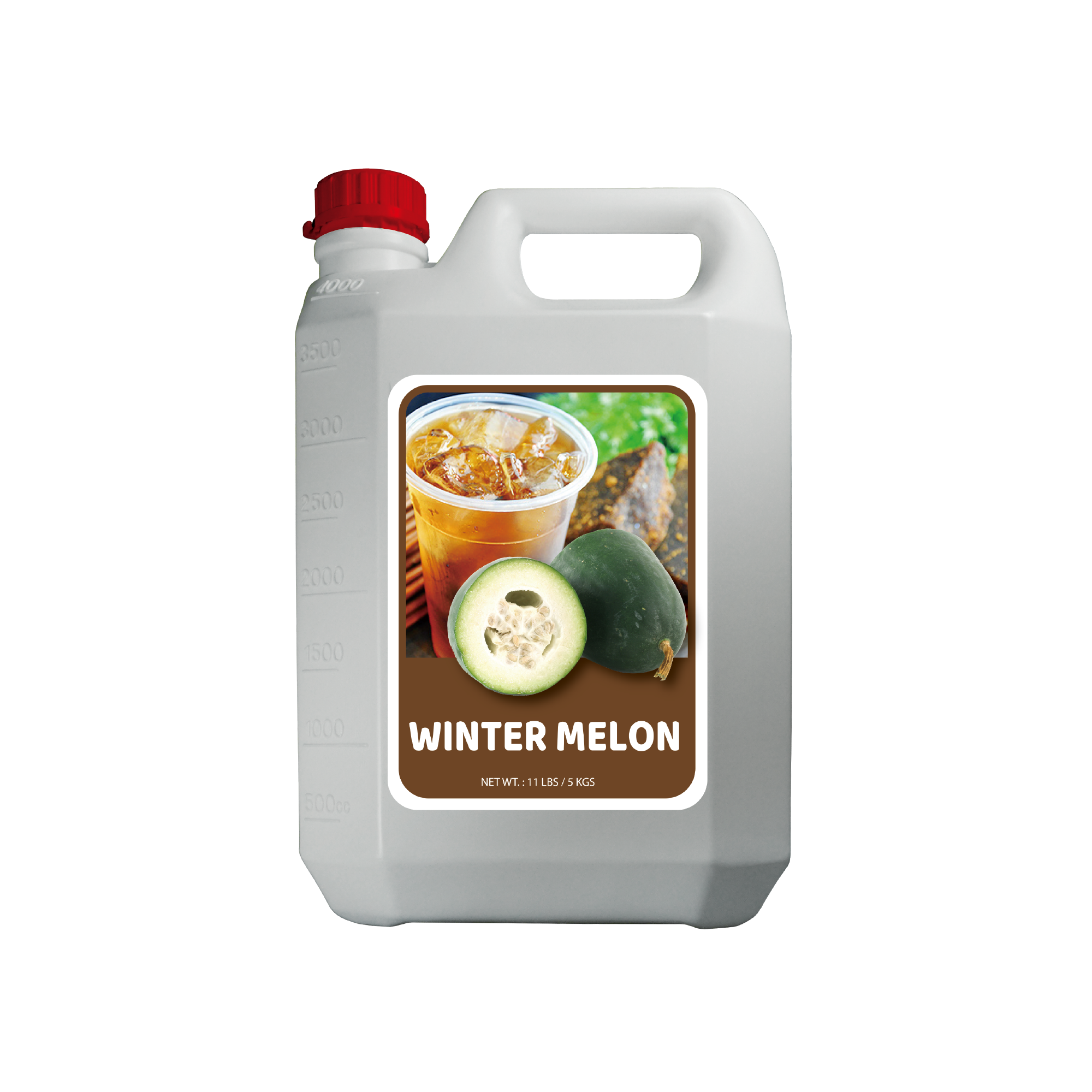 Wintermelon Syrup 5KG (11LBS) (Bottle)