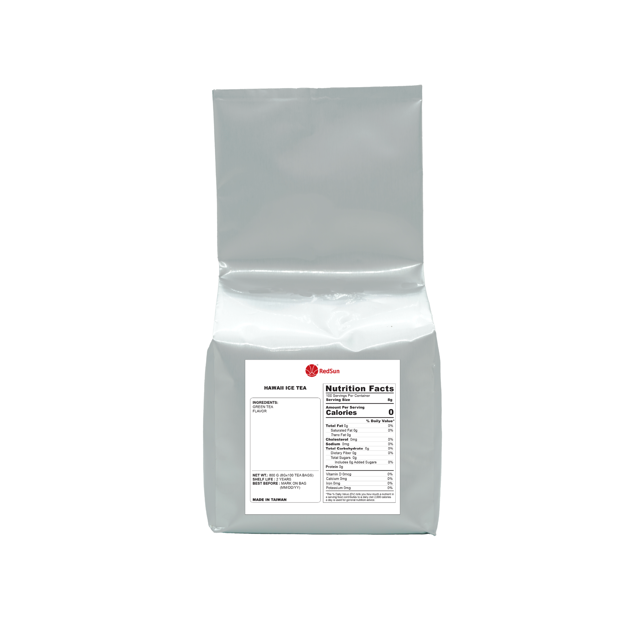 Hawaiian Ice Tea Bag 100 Bags (Pack)