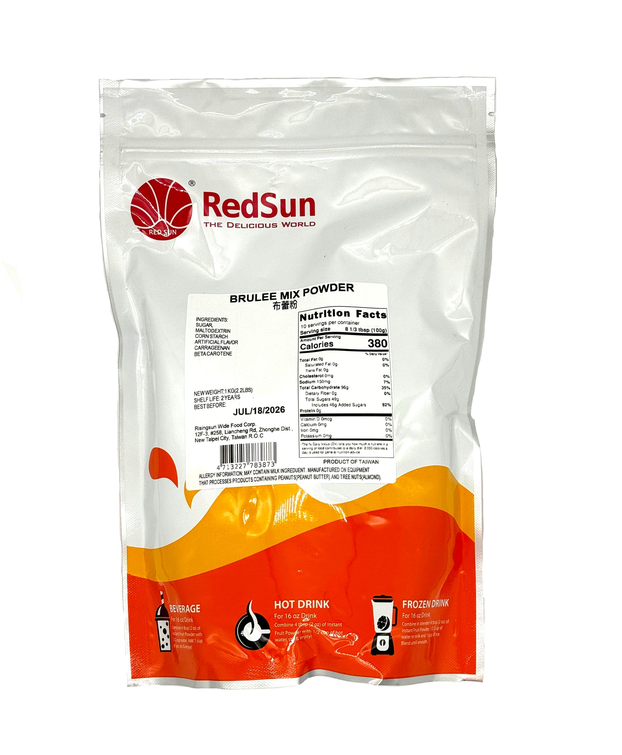 Brulee Powder 2.2LBS (Bag)