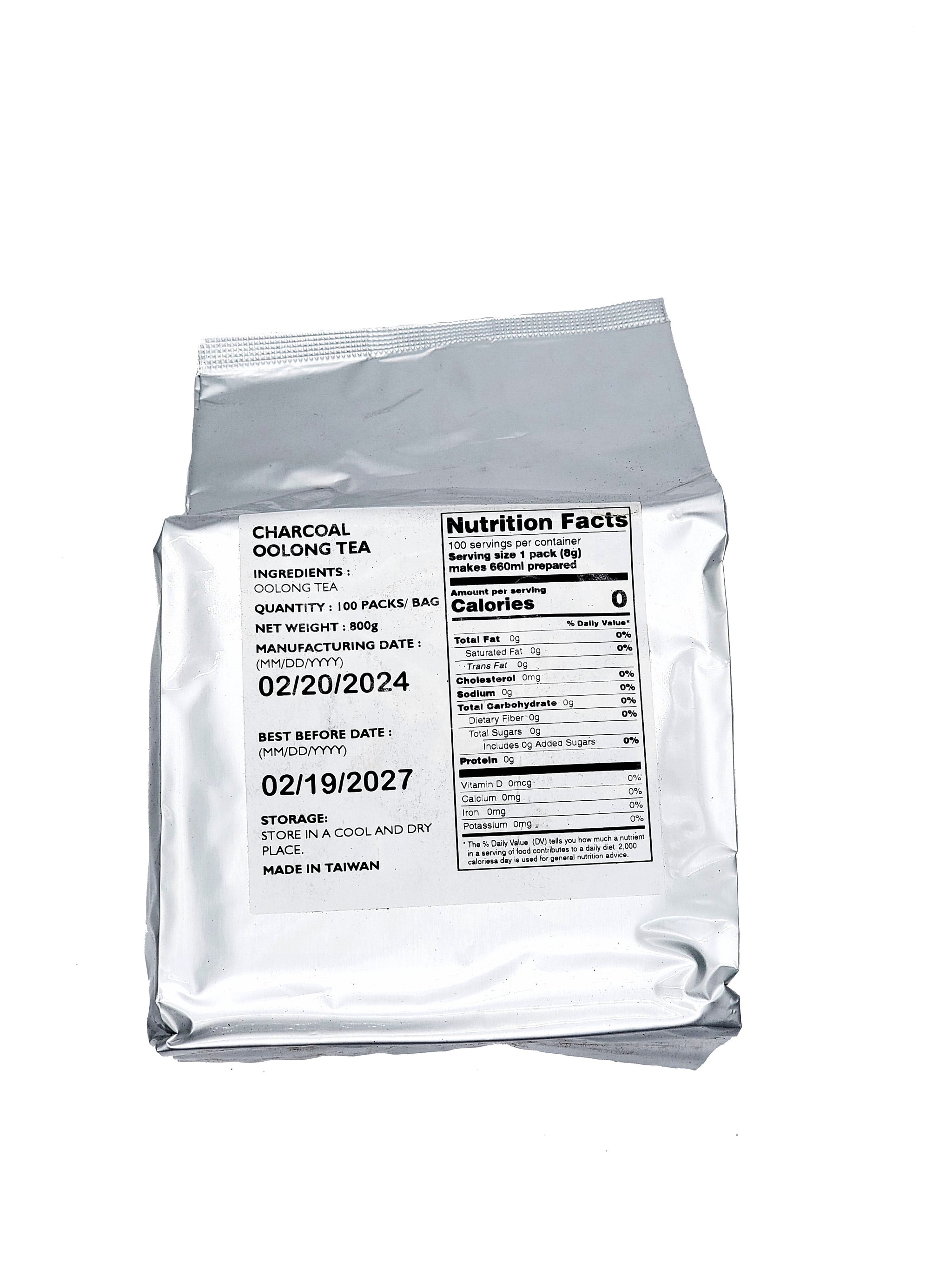 Charcoal Oolong Tea Bag 100 Bags (Pack)