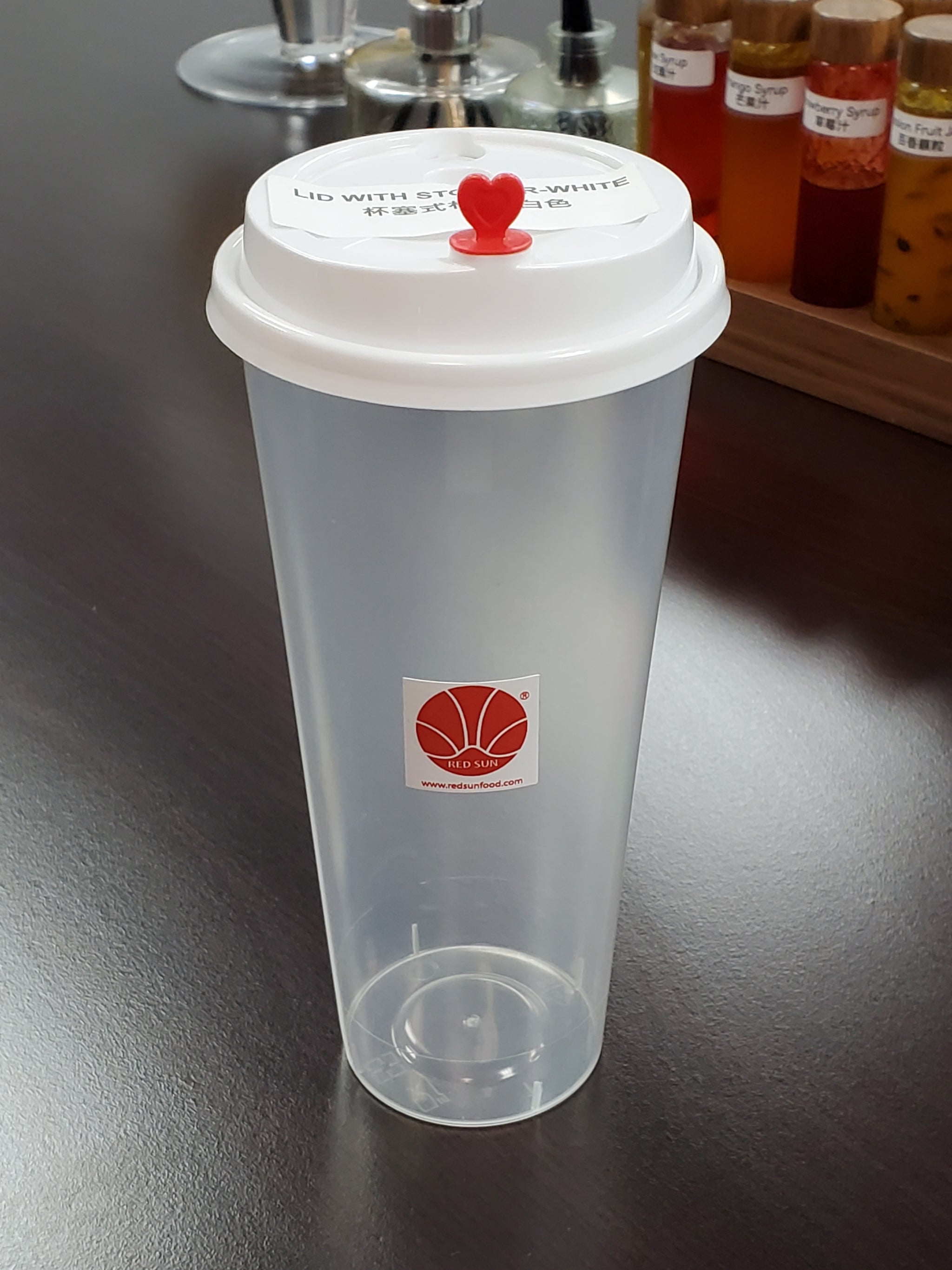 Lid With Stopper White 90mm 1000 PCS (Case)