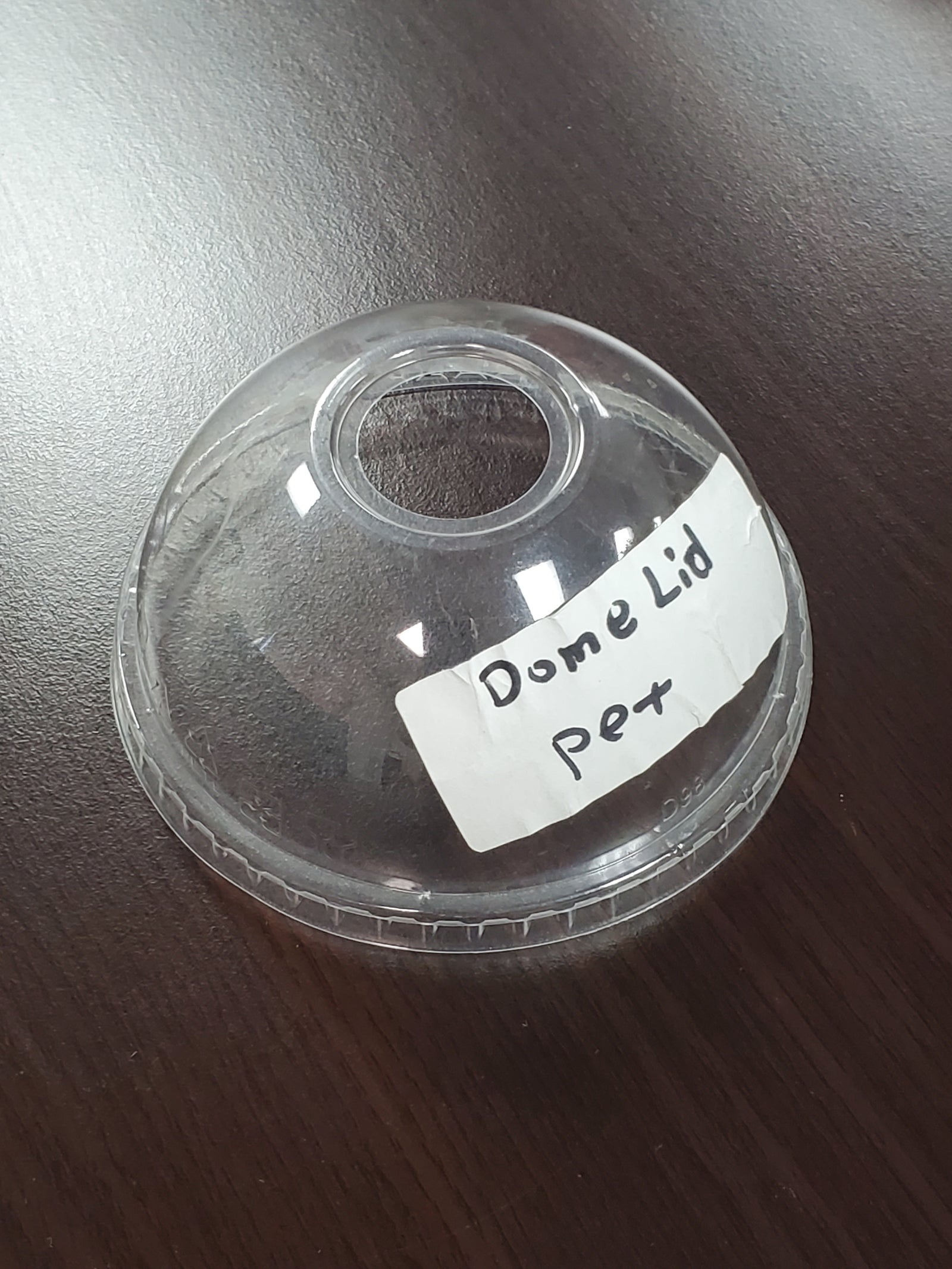 Dome Lid For PET Cup 98mm 1000 PCS (Case)