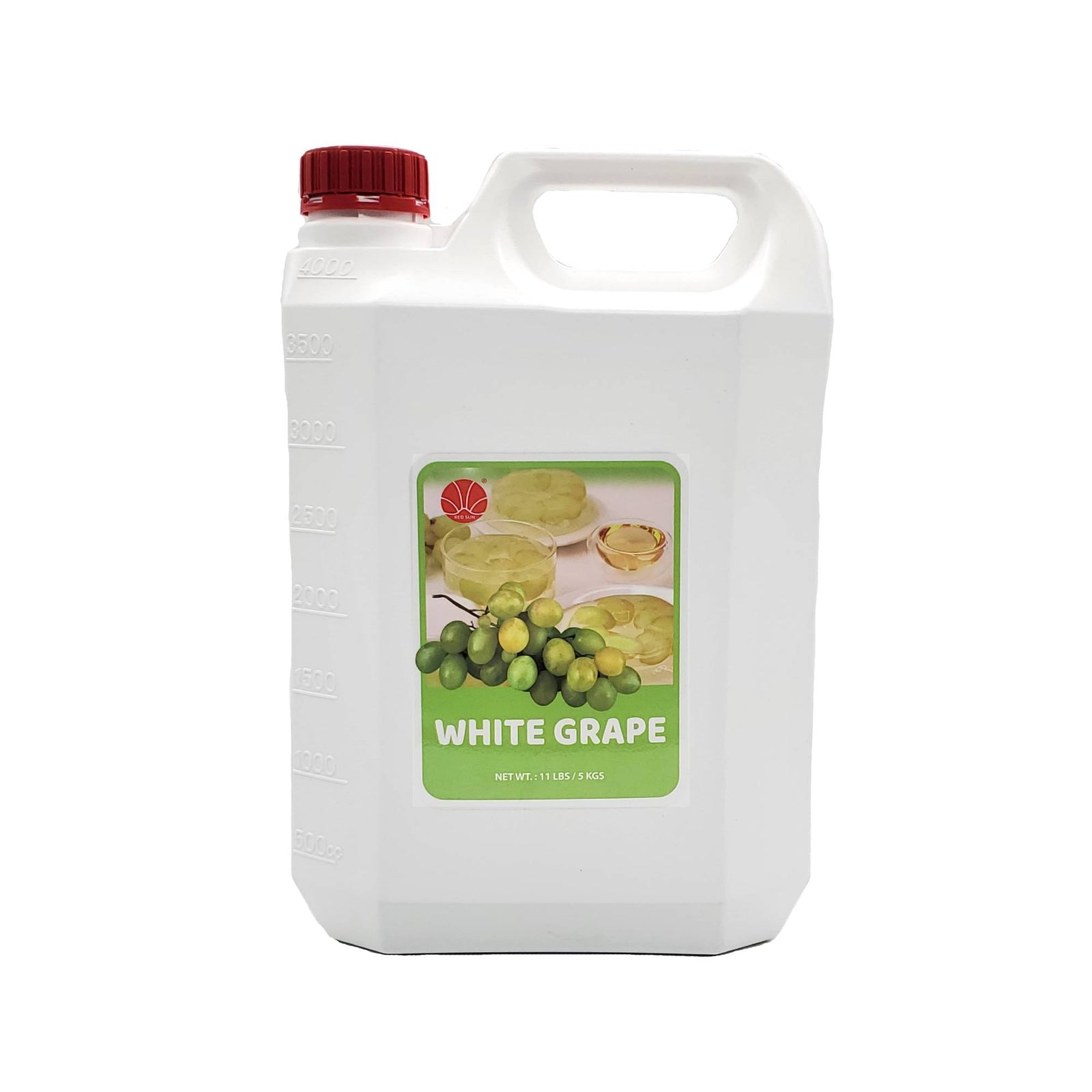 White Grape Syrup 5KG (11LBS) (Bottle)