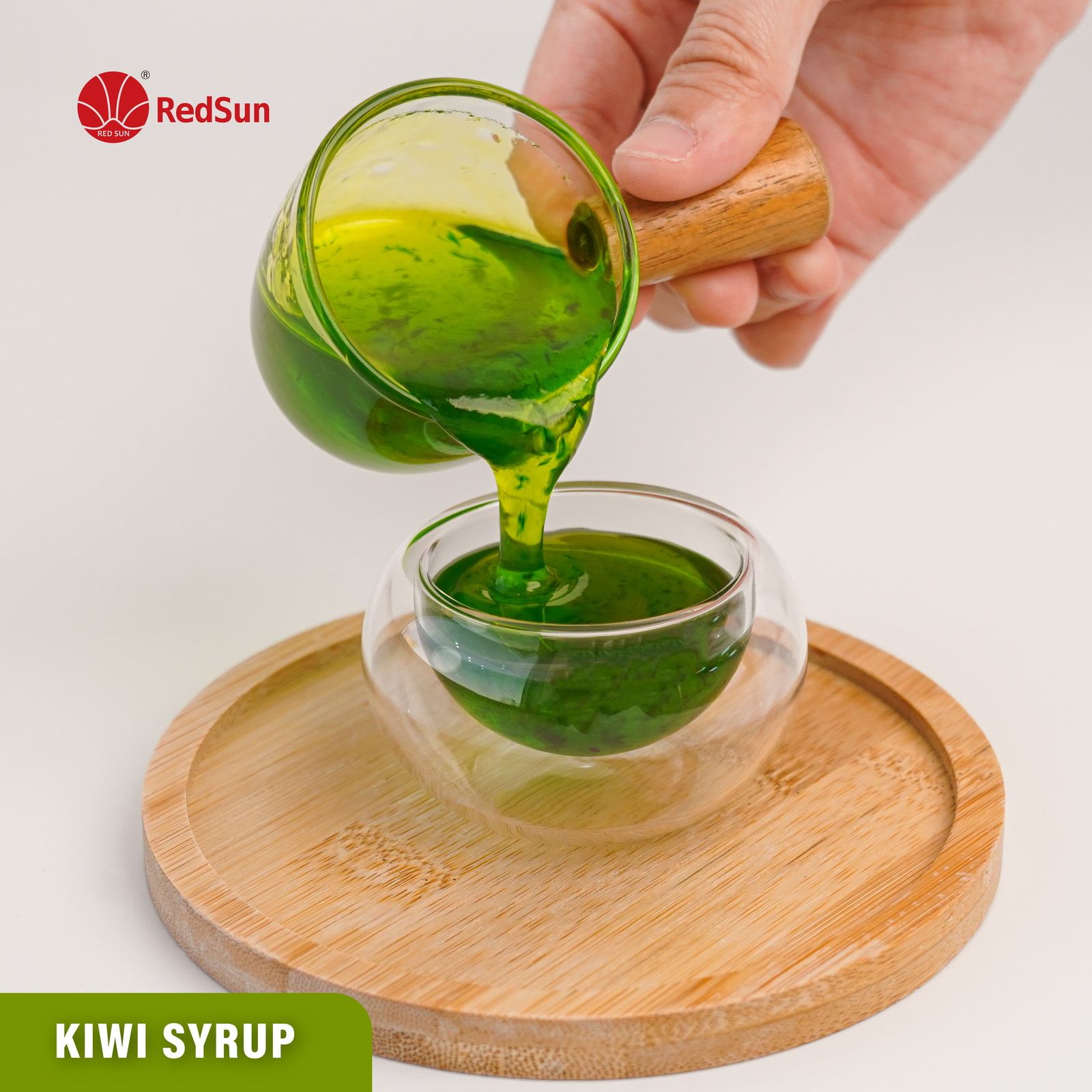 Kiwi Syrup 5KG (11LBS) (Bottle)
