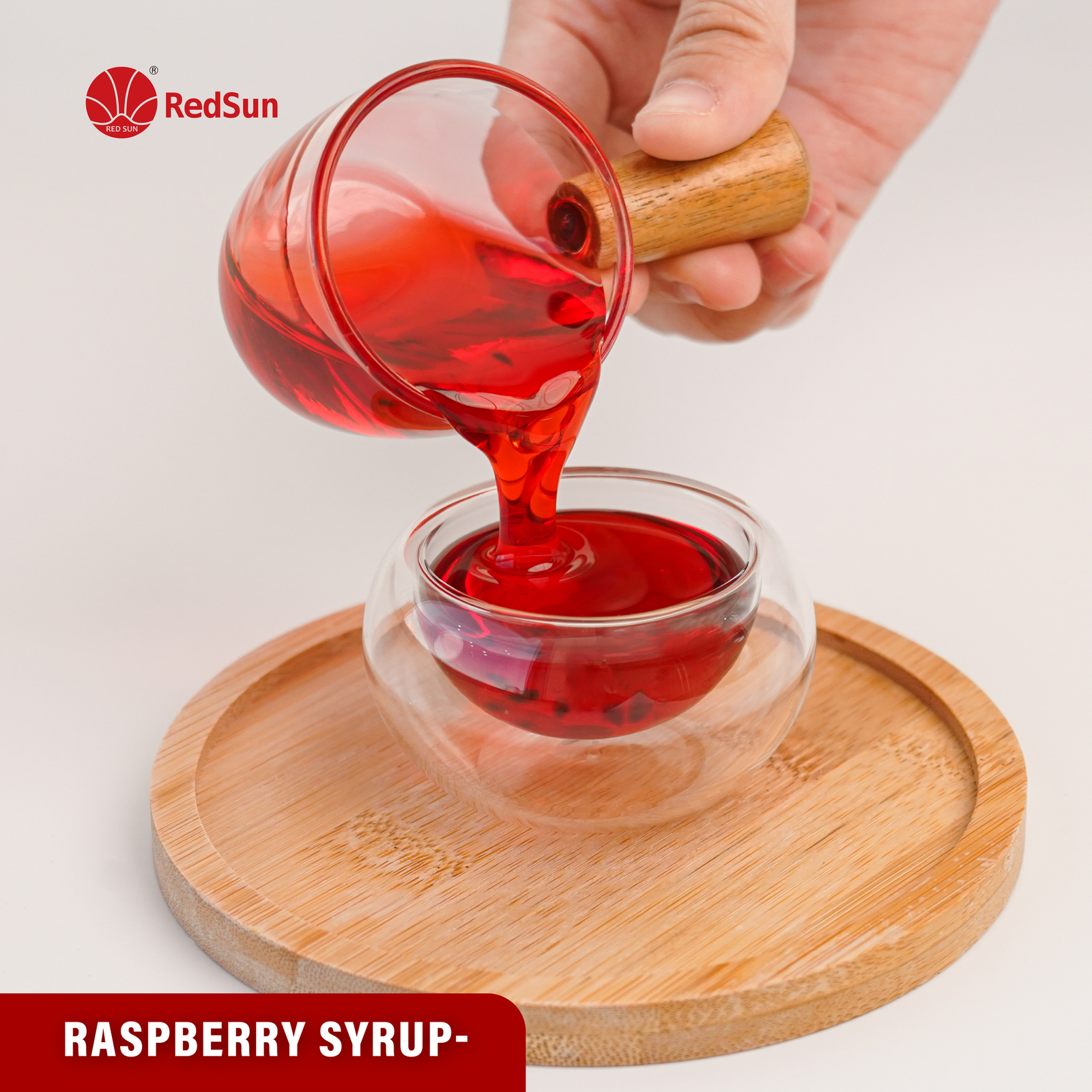 Raspberry Syrup 5KG (11LBS) (Bottle)
