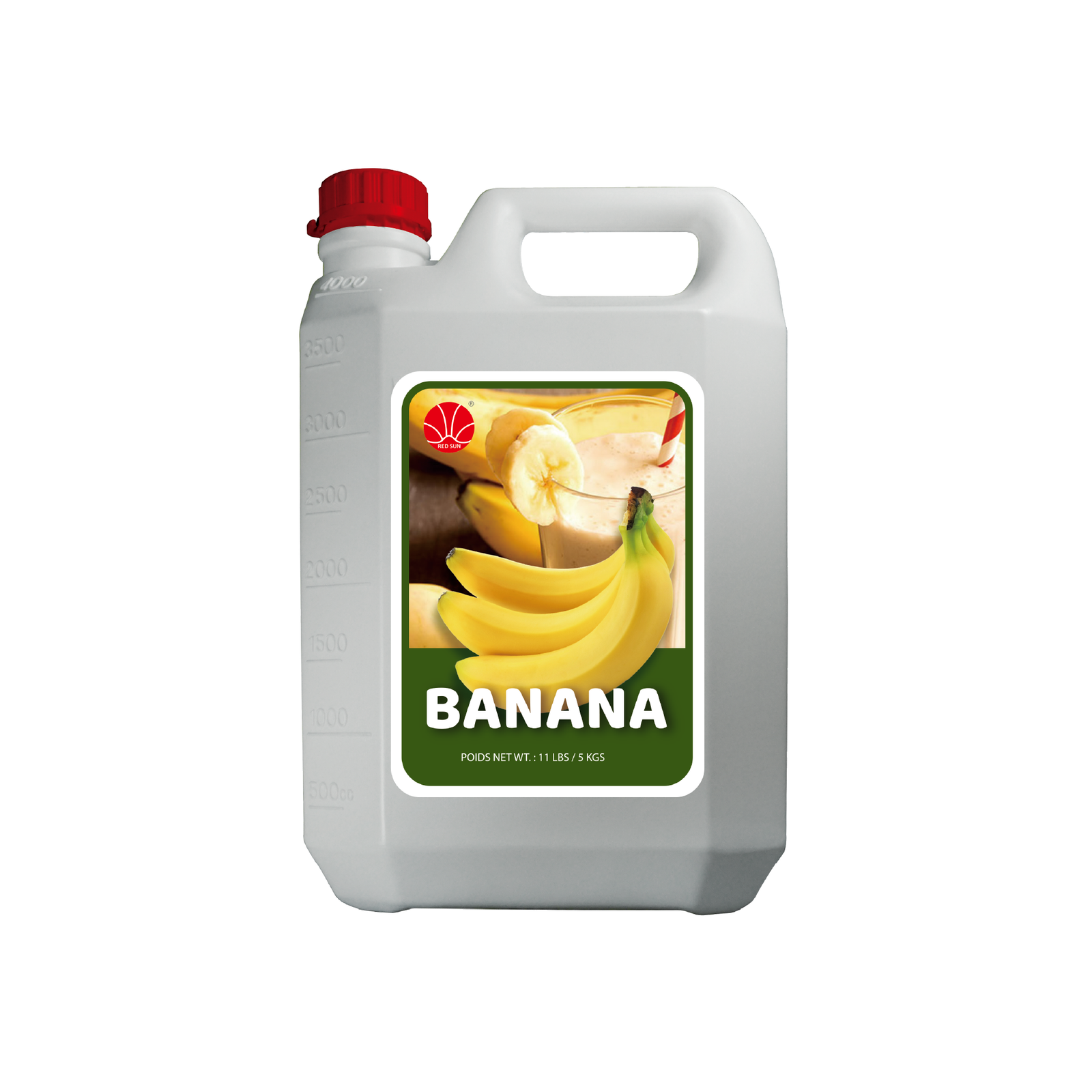 Banana Syrup 5KG (11LBS) (Bottle)