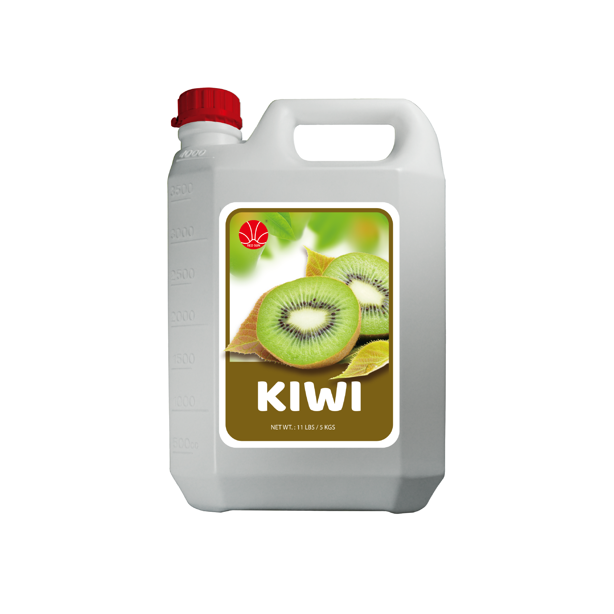 Kiwi Syrup 5KG (11LBS) (Bottle)