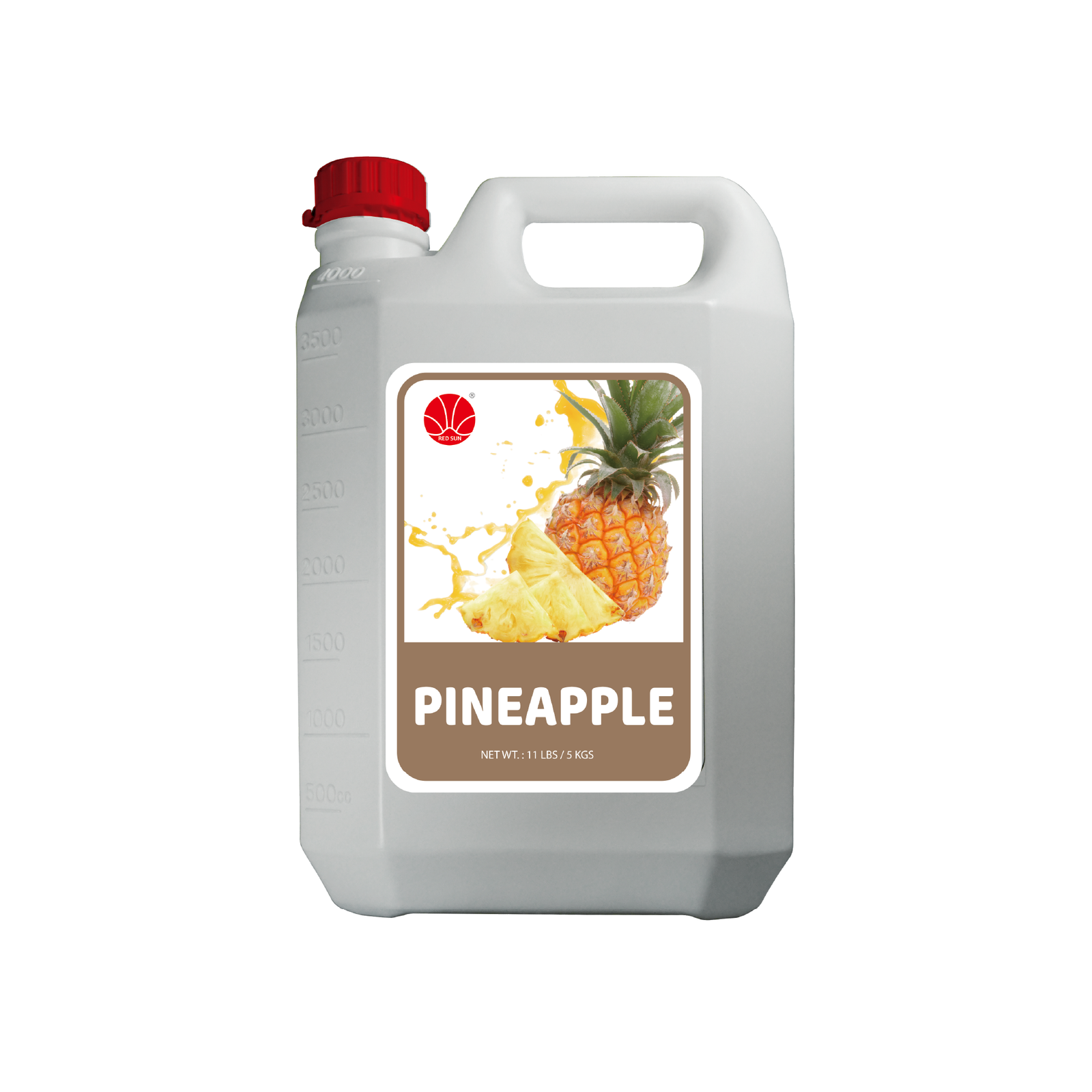 Pineapple Syrup 5KG (11LBS) (Bottle)