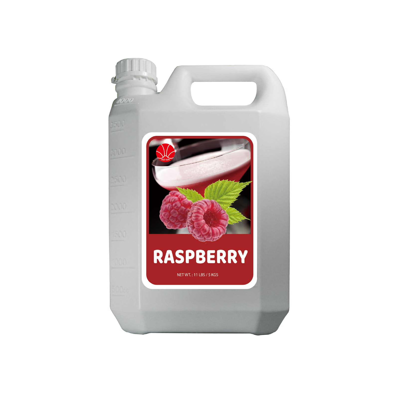 Raspberry Syrup 5KG (11LBS) (Bottle)
