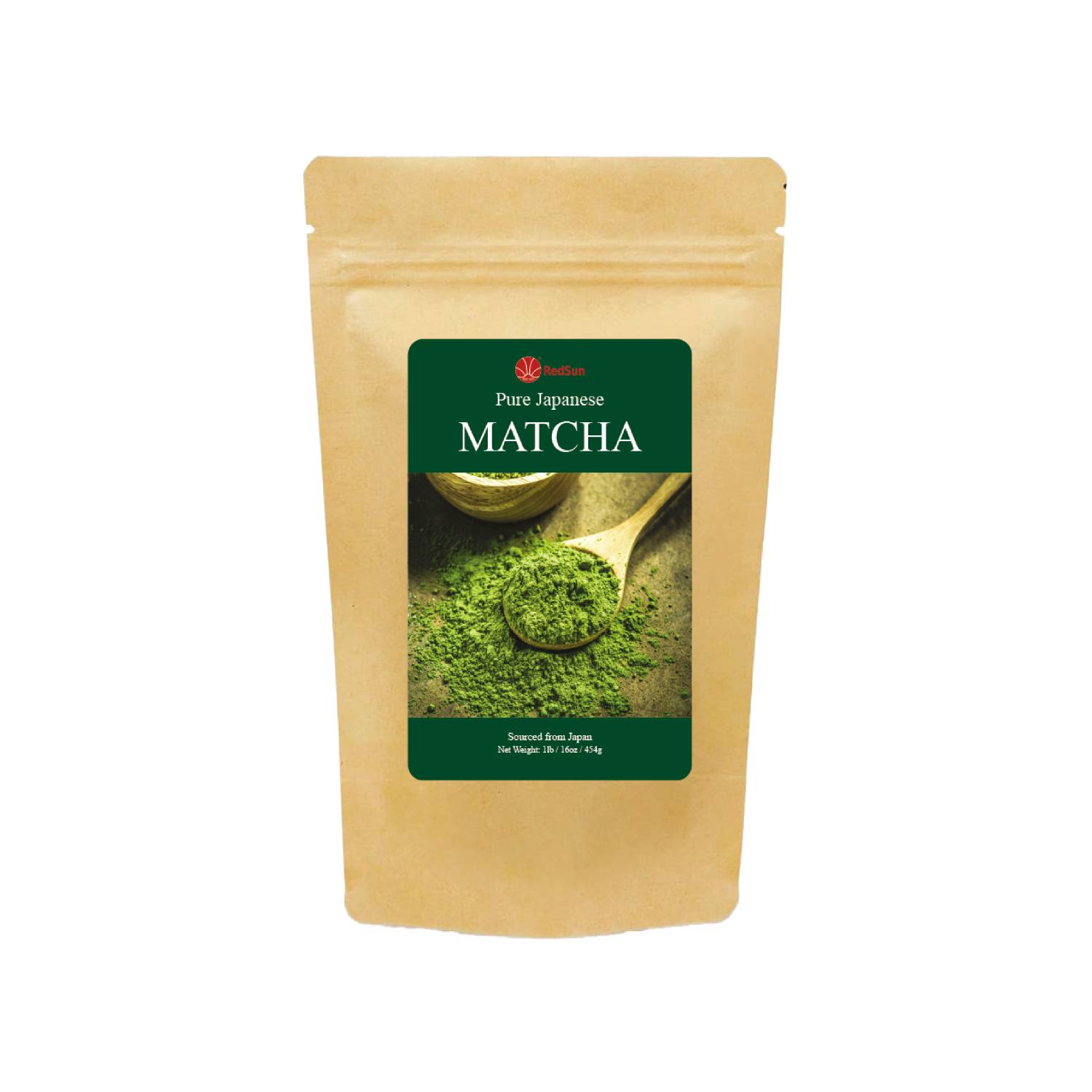Polvo de matcha premium 1.0 lb (bolsa)