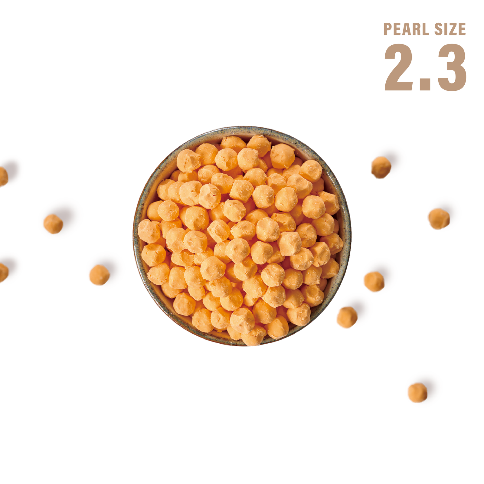 Tapioca Boba 2.3 Golden 6.6 LBS x 6 Bags (Case)