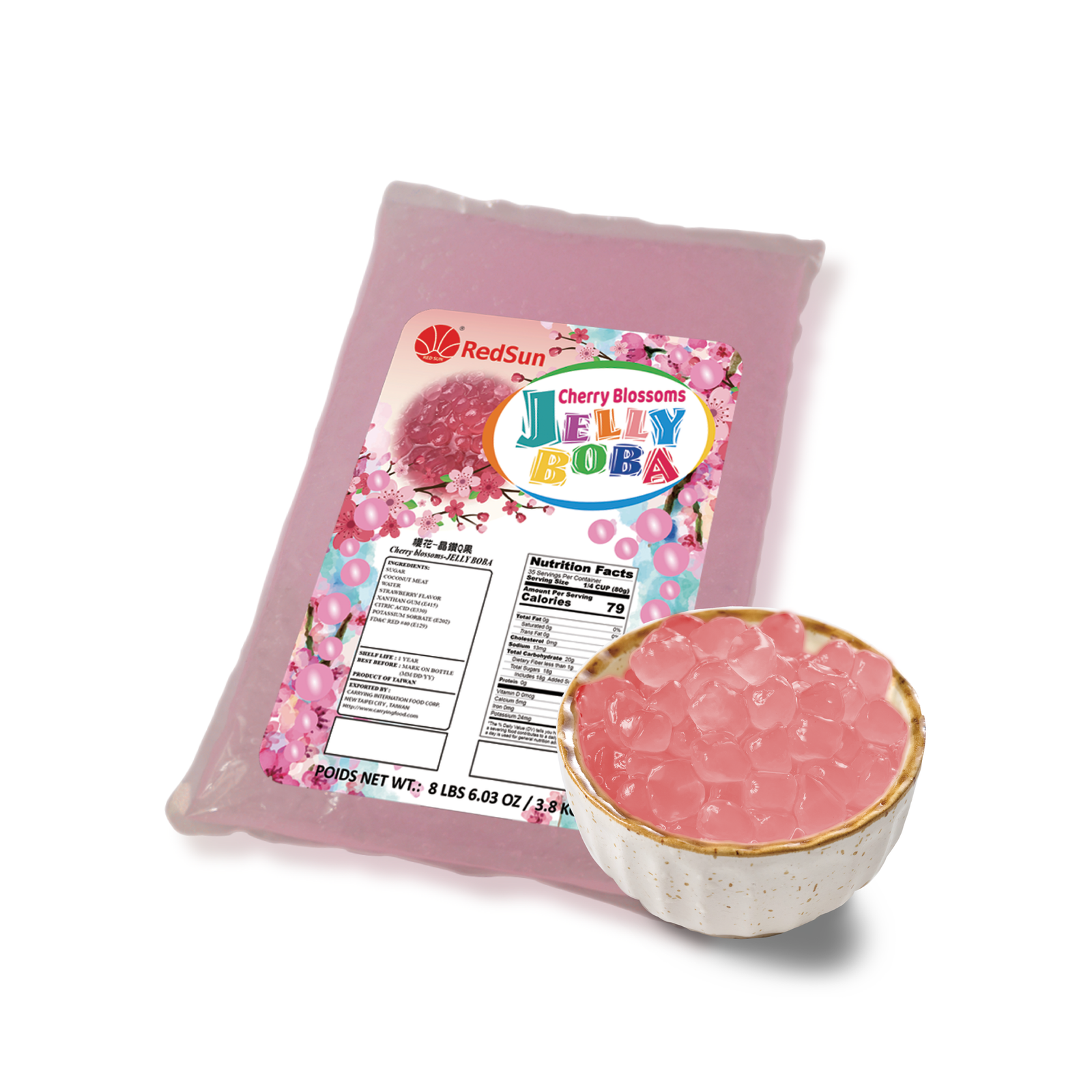 Sakura Agar Ball 2 KG (4.4 LBS) x 6 Bags (Case)