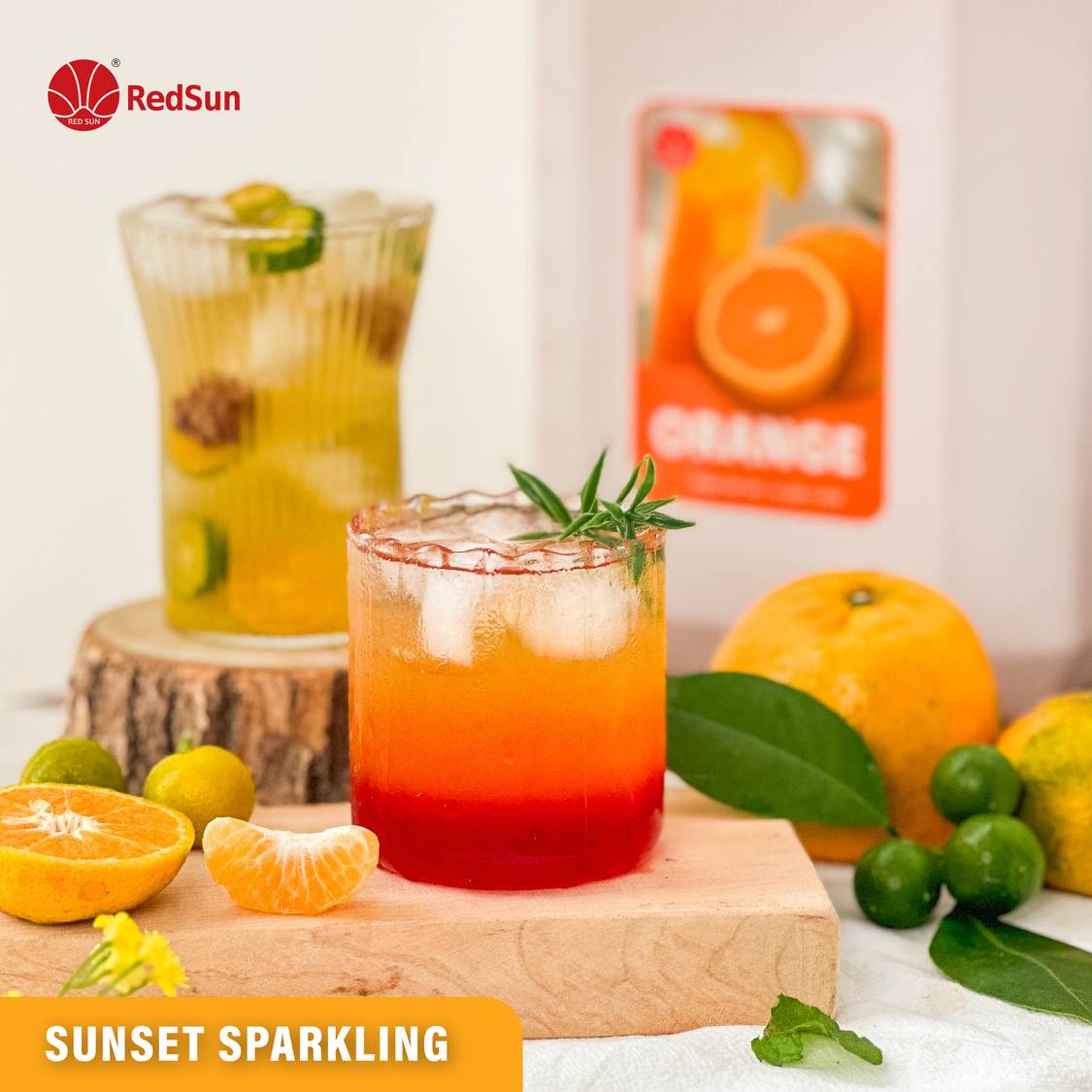 Orange Syrup 5KG (11LBS) (Bottle)