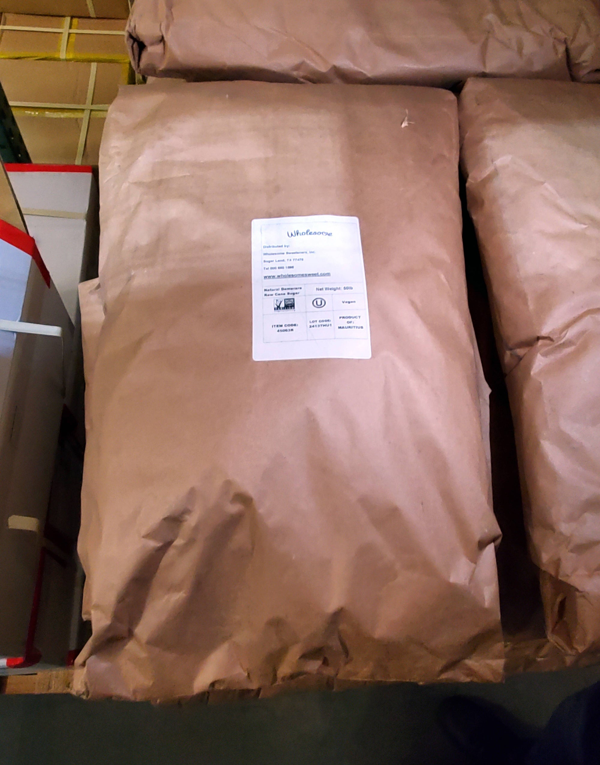 Raw Sugar (Turbinado) 50 LBS (Sack)